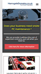 Mobile Screenshot of harrogatedomains.co.uk
